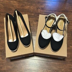 NWB J. Crew Two Pairs of Shoes Size 7